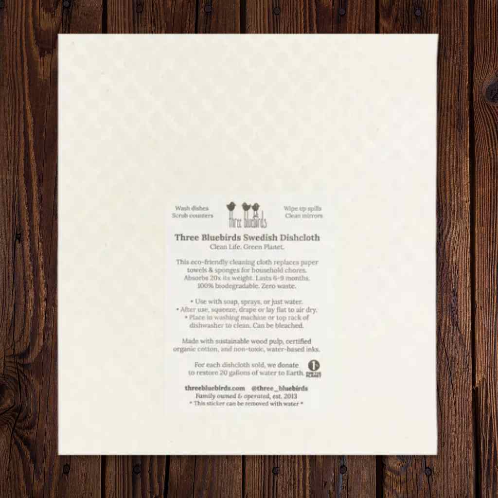 Swedish Dishcloth — Fall Owls