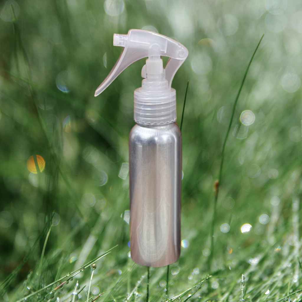 Brushed Aluminum Bottles &amp; Tops