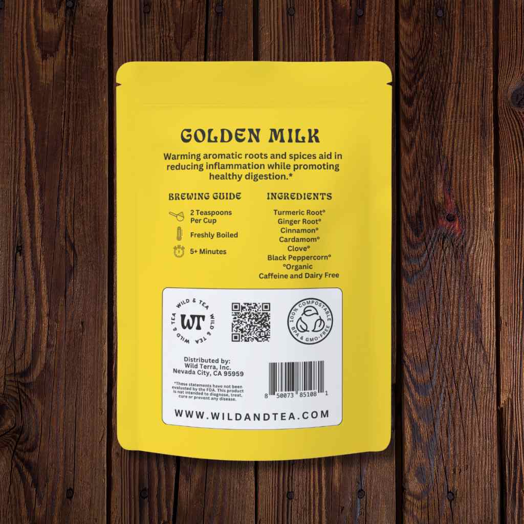 Golden Milk | Organic Loose Leaf Tea