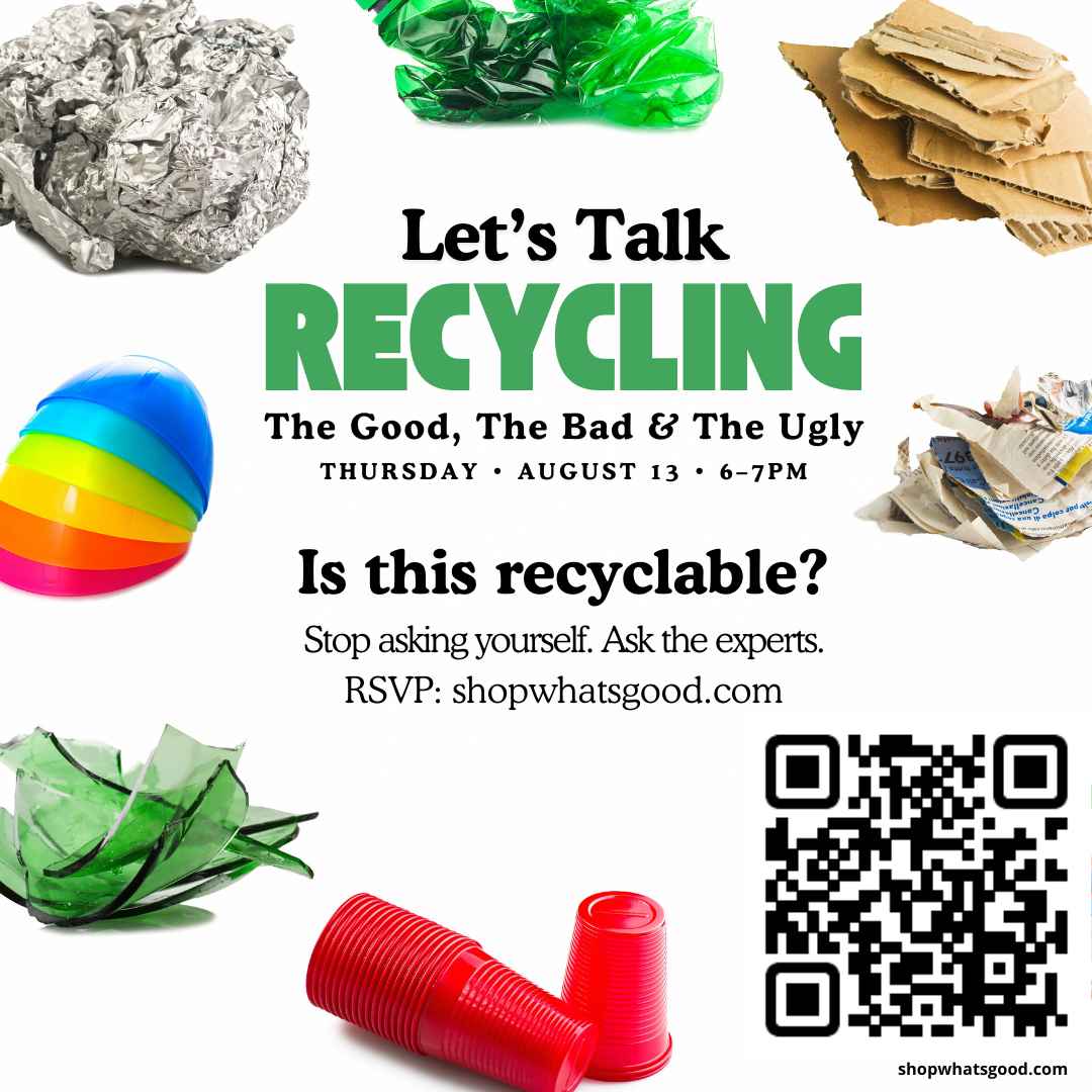 Let's Talk Recycling — FREE Workshop | August 13, 2026