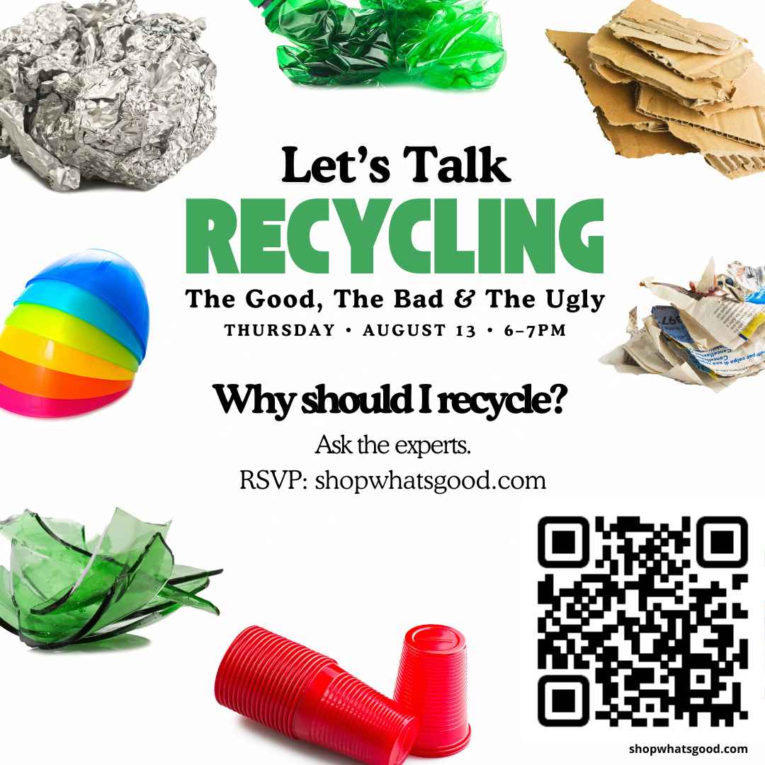 Let's Talk Recycling — FREE Workshop | August 13, 2026