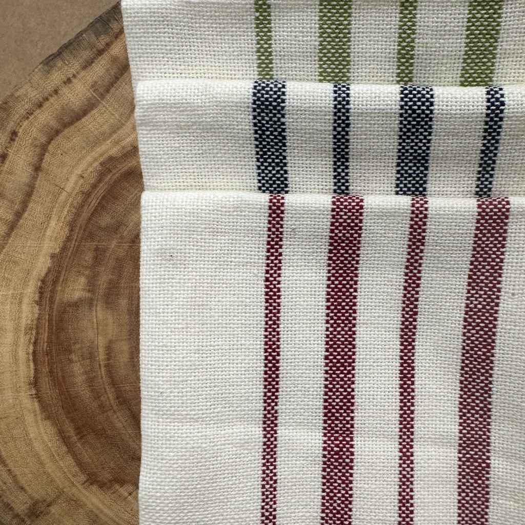 100% Recycled Cotton Kitchen Towels — 3-Pack