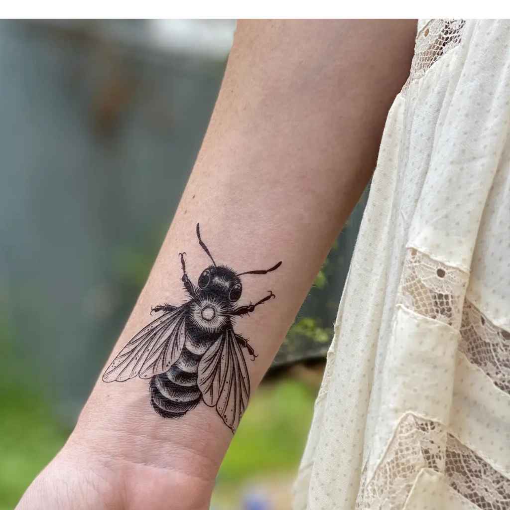 Temporary Tattoo | Big Bee