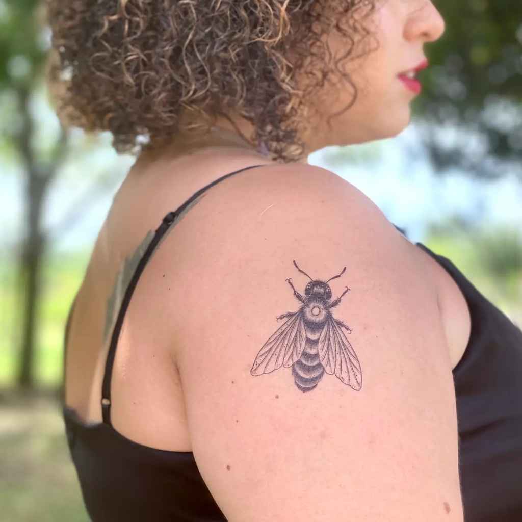 Temporary Tattoo | Big Bee