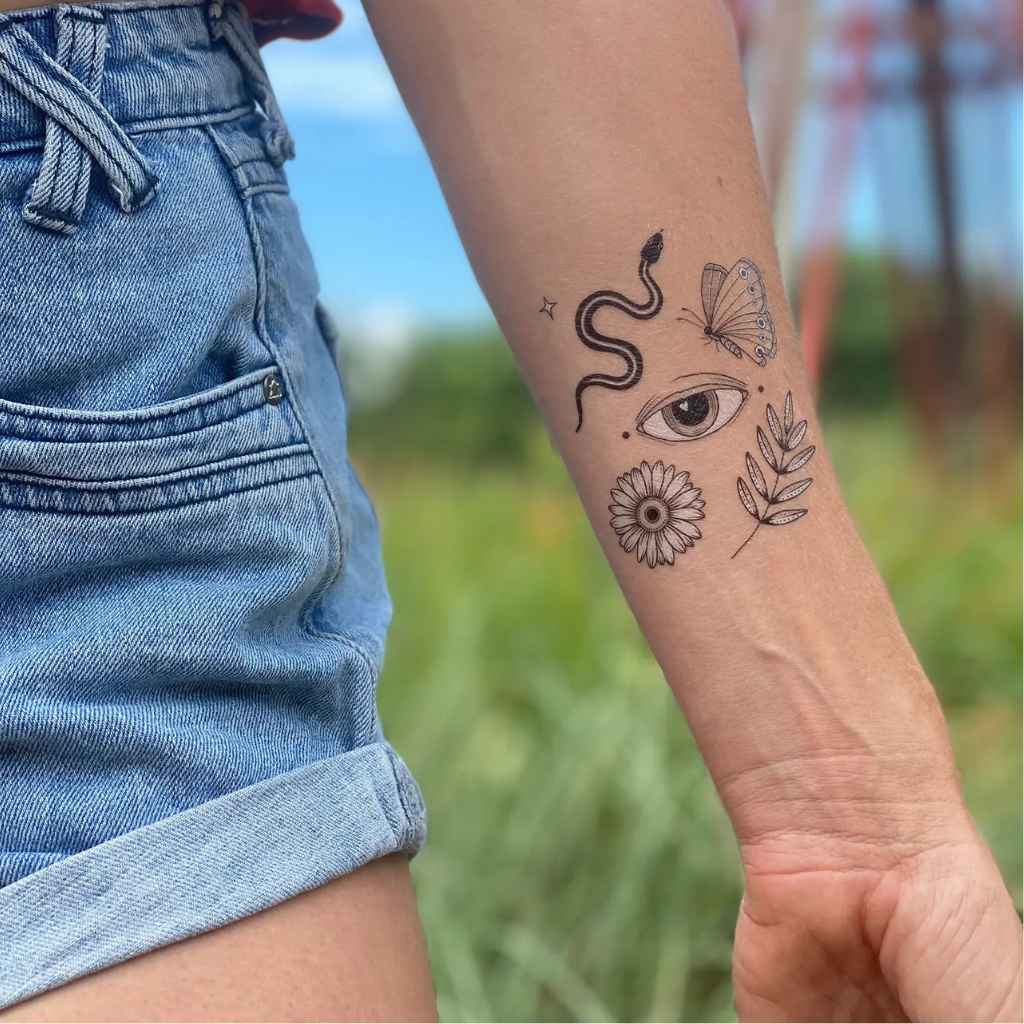 Temporary Tattoo | Earthly Visions Set