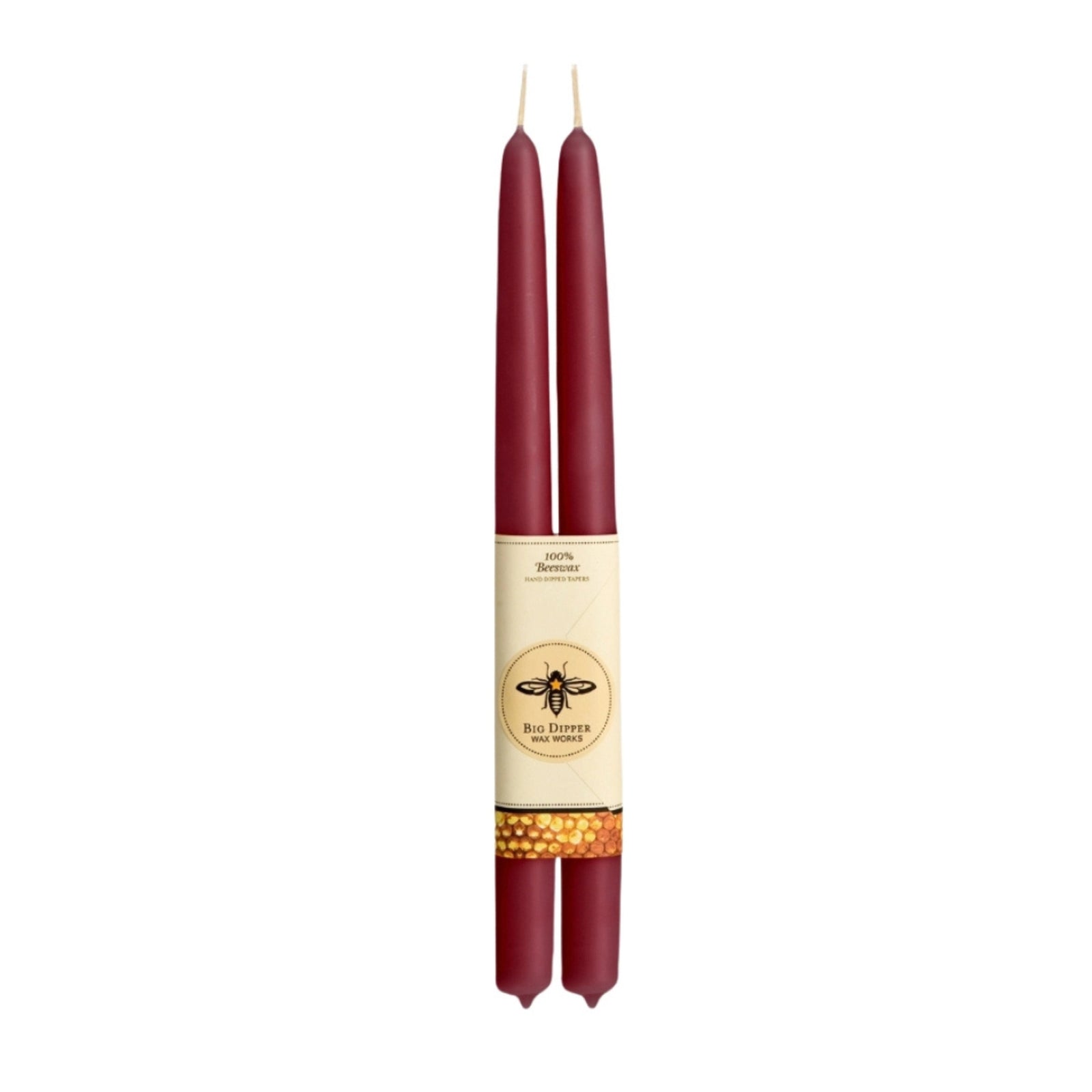 100% Beeswax Tapers