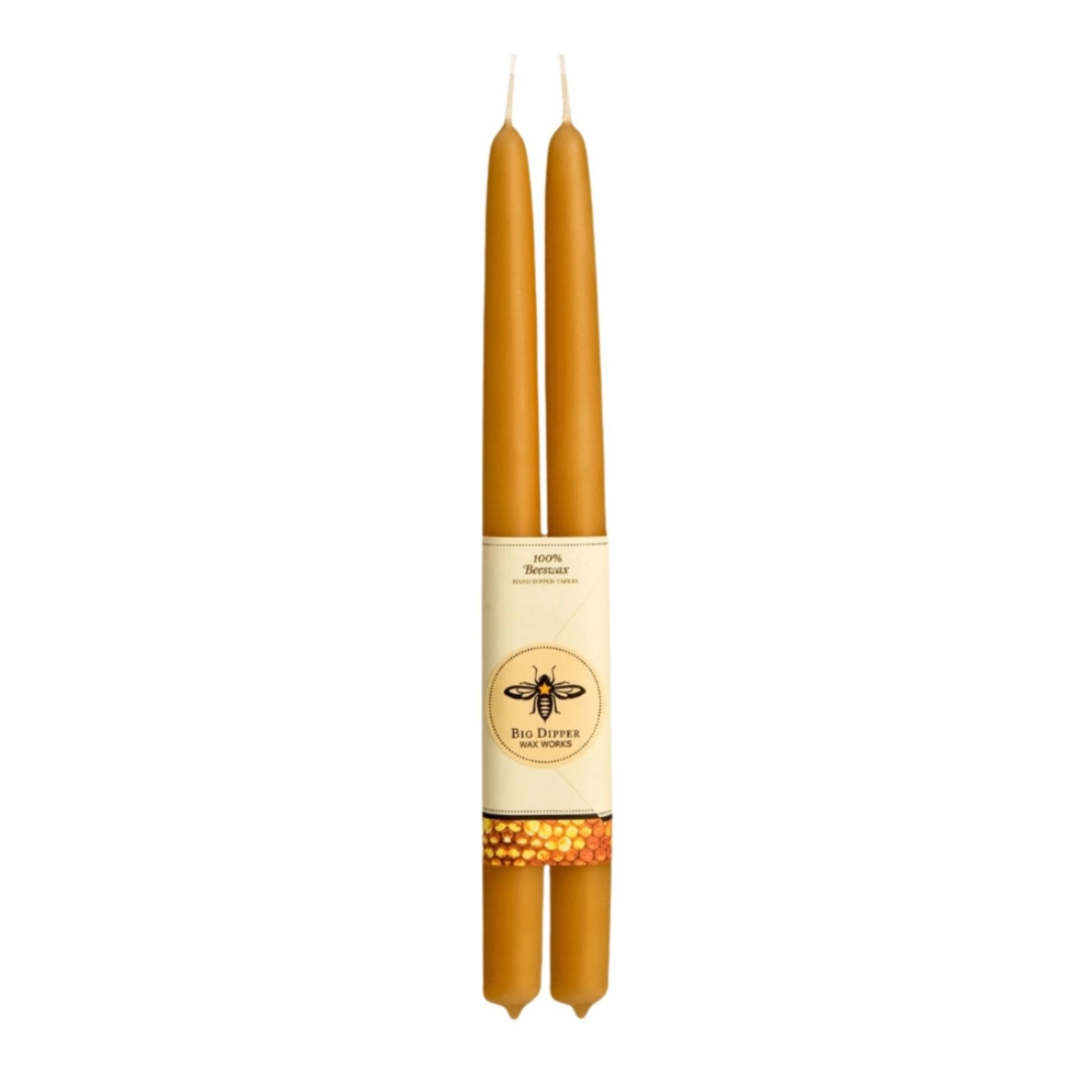 100% Beeswax Tapers