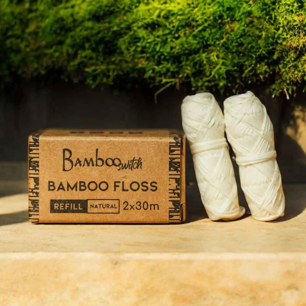 Vegan Floss | Charcoal or Natural White