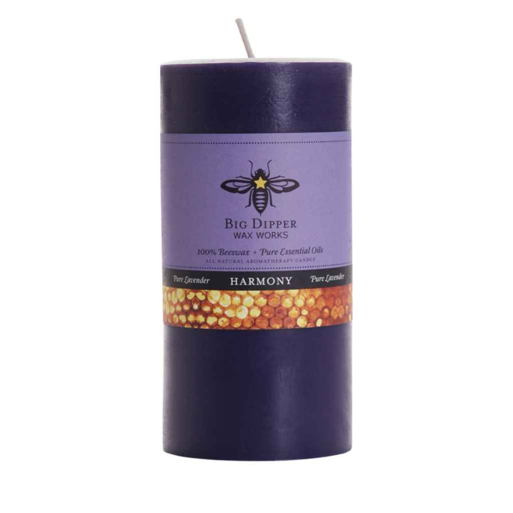 100% Beeswax Pillar Aromatherapy Candle | Harmony