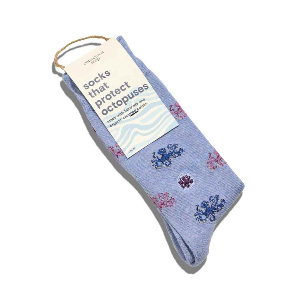 Organic Socks that Protect Octopuses