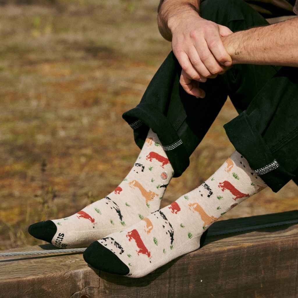 Organic Socks that Save Cows