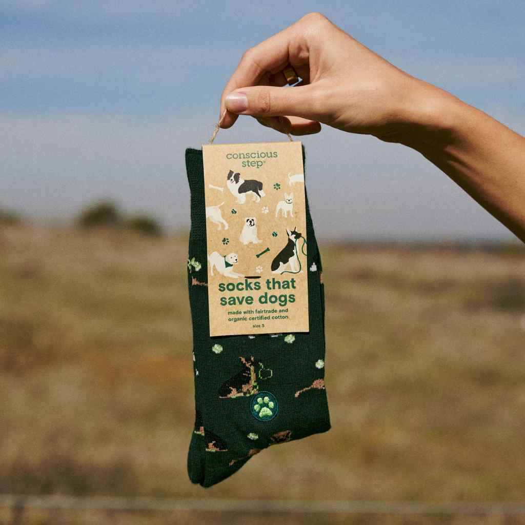 Organic Socks that Save Dogs | Go Fetch