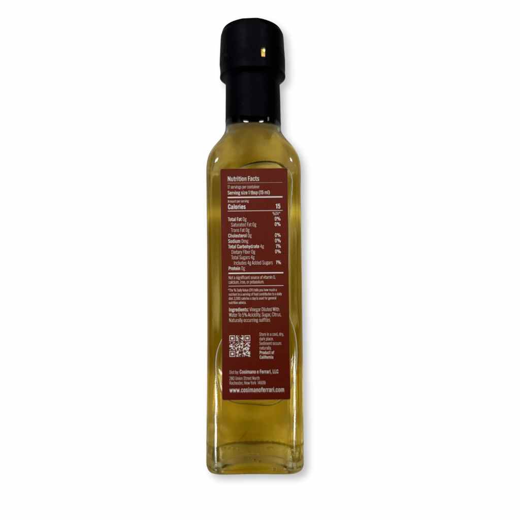 Balsamic Vinegar — Lemon