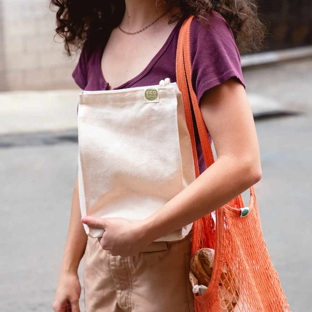 Recycled Cotton Reusable Lunch Bag