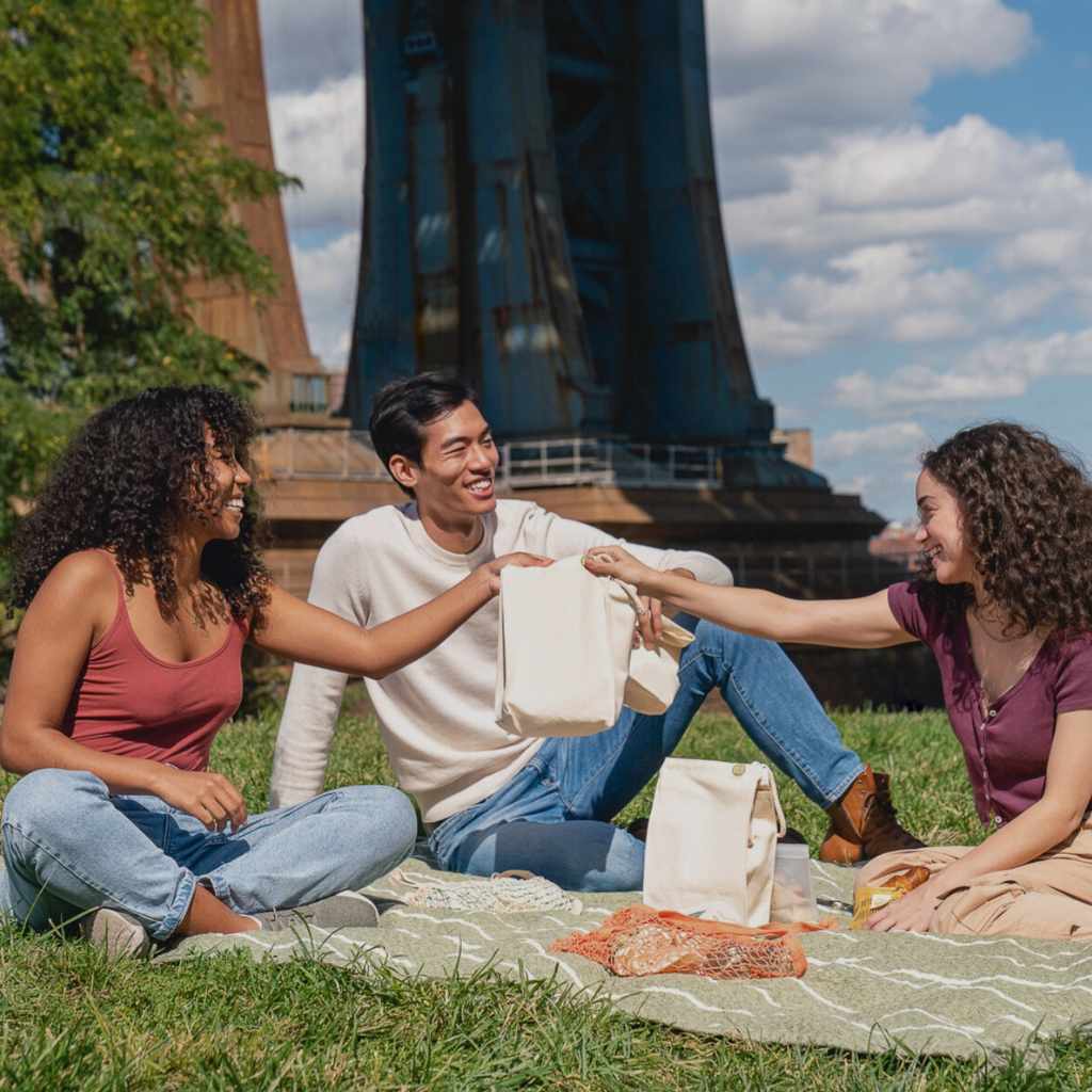 Recycled Cotton Reusable Lunch Bag