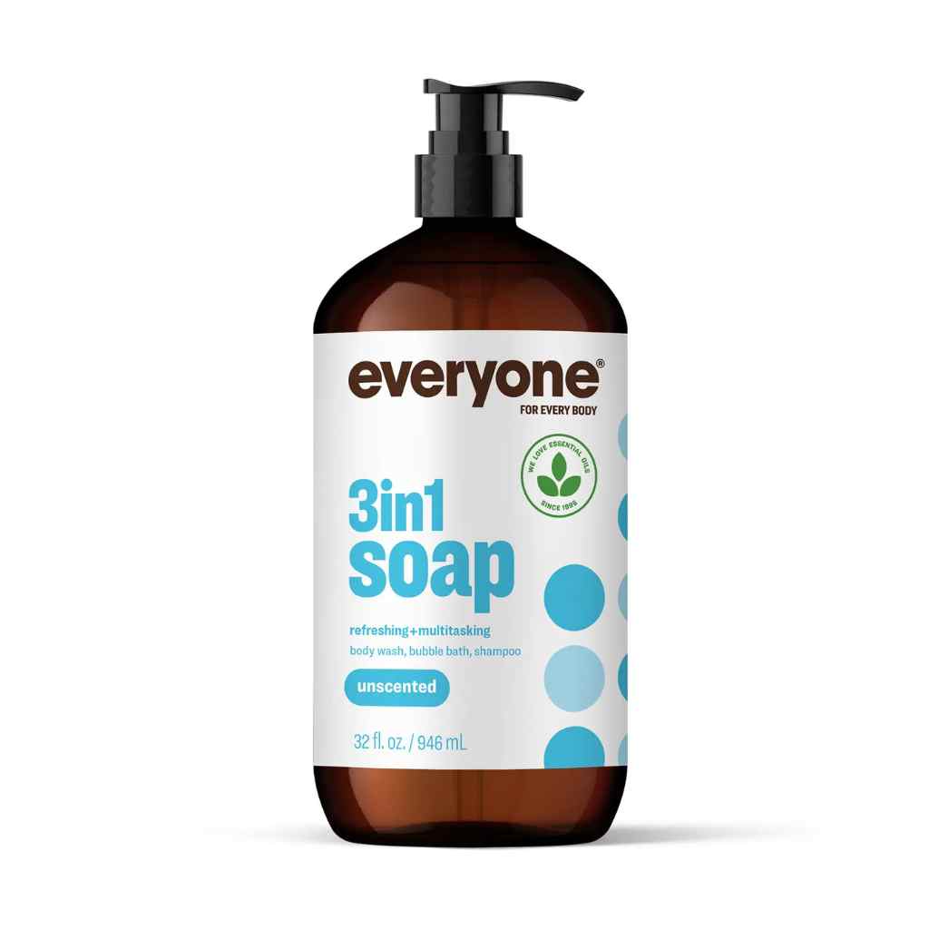 3 in 1 Soap — Unscented 32 oz.