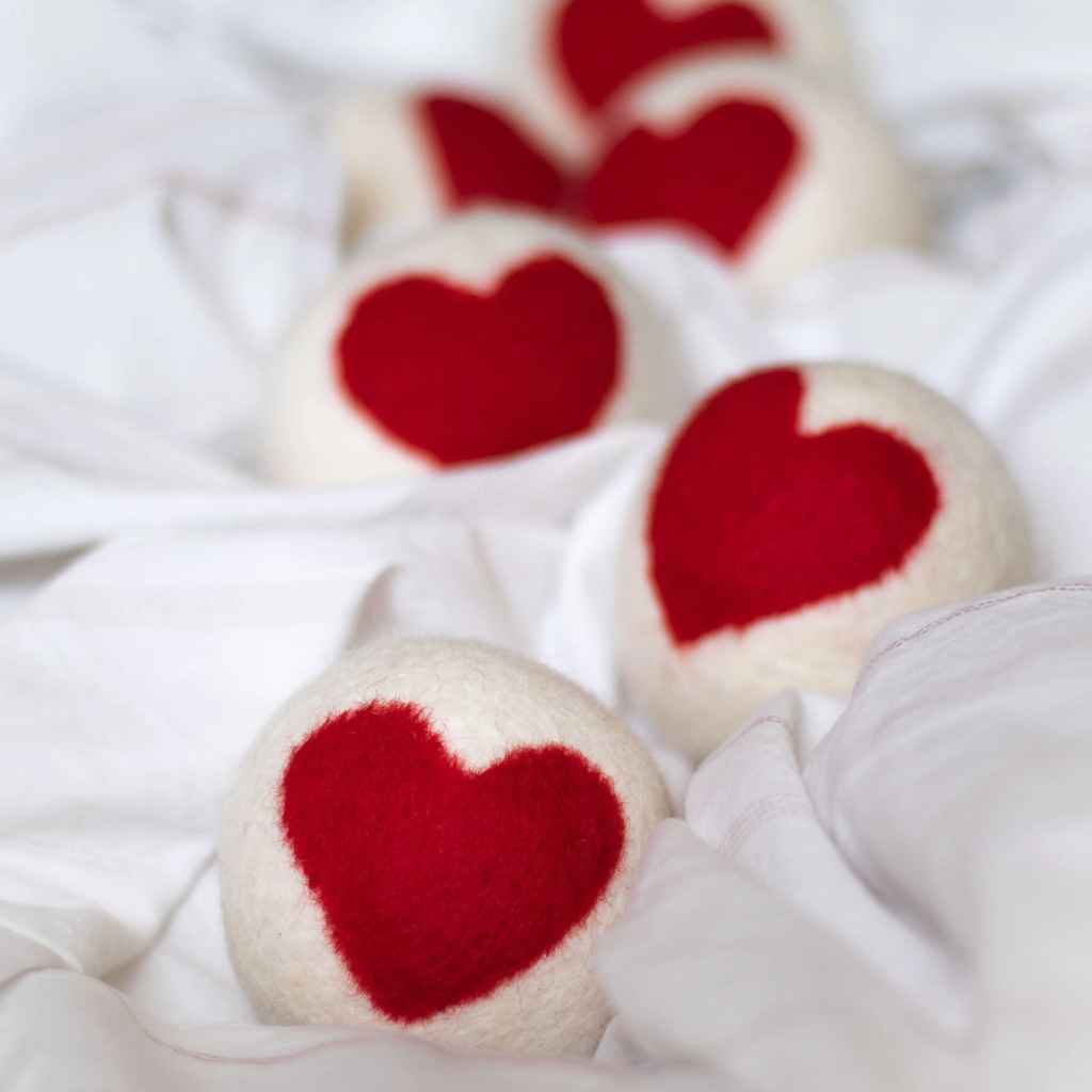 Eco Dryer Balls | Hearts