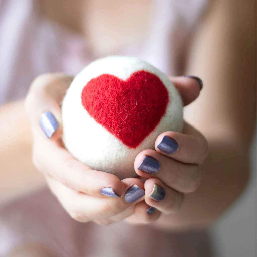 Eco Dryer Balls | Hearts