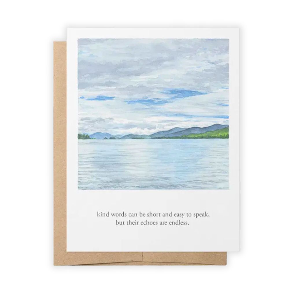 Hey Hon Card | Mountain Lake