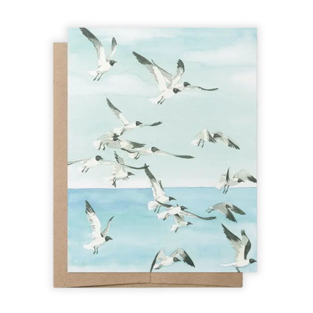 Hey Hon Card | Birds in Flight