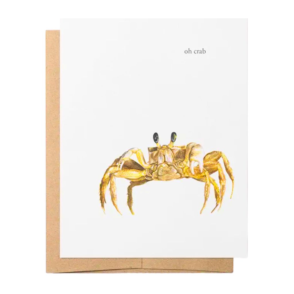 Hey Hon Card | Crab