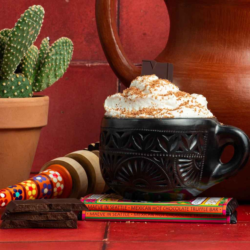 Hot Mexican Dark Chocolate Truffle Bar