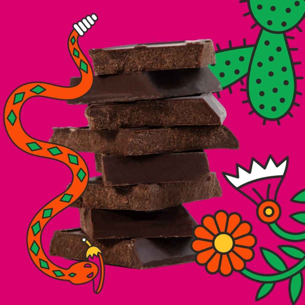 Hot Mexican Dark Chocolate Truffle Bar