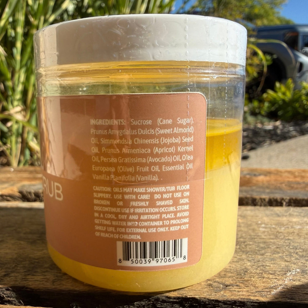 Natural Sugar Scrub
