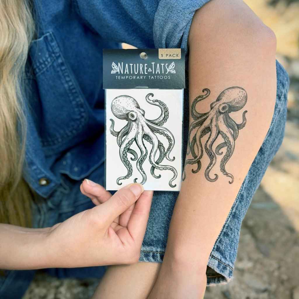 Temporary Tattoo | Octopus