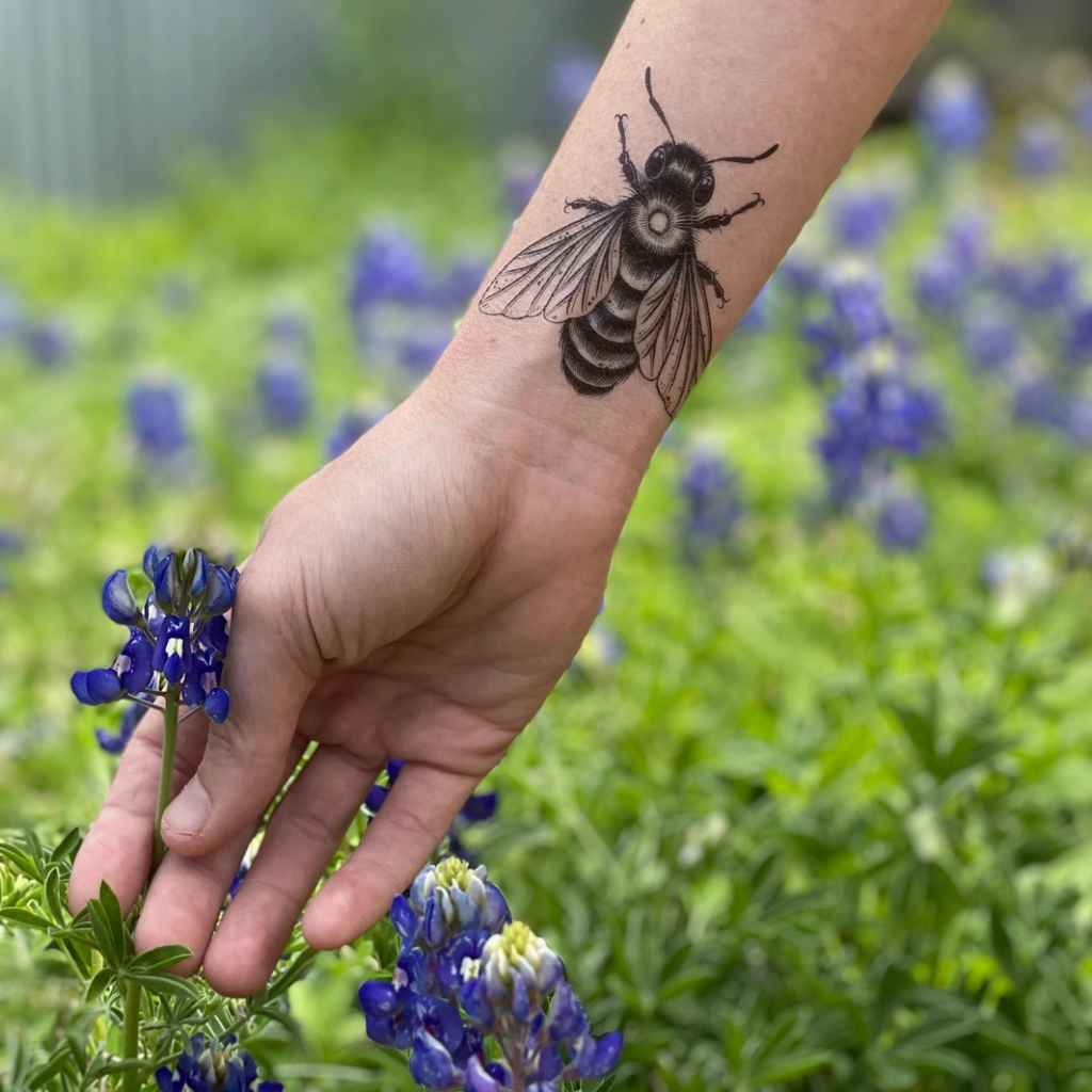 Temporary Tattoo | Big Bee
