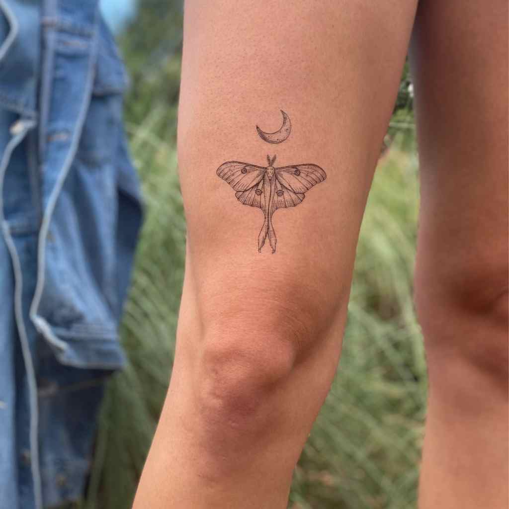 Temporary Tattoo | Luna Moth