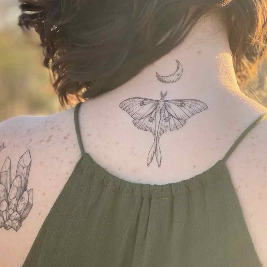 Temporary Tattoo | Luna Moth