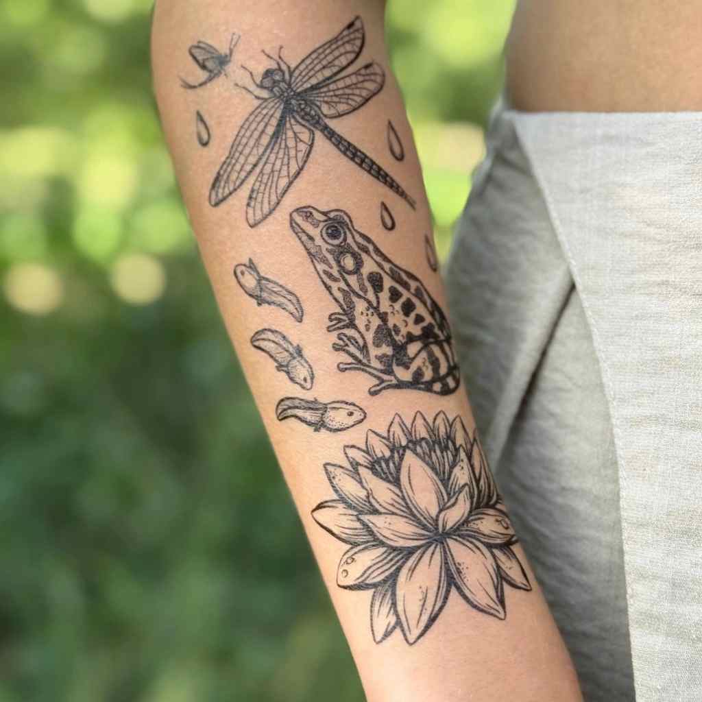 Temporary Tattoo | Pond Cycle