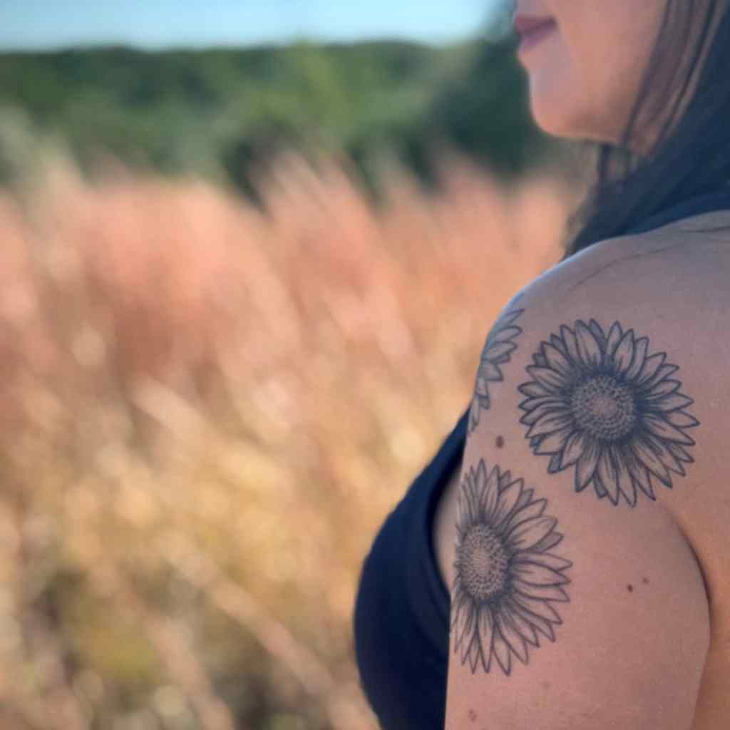 Temporary Tattoo | Sunflower