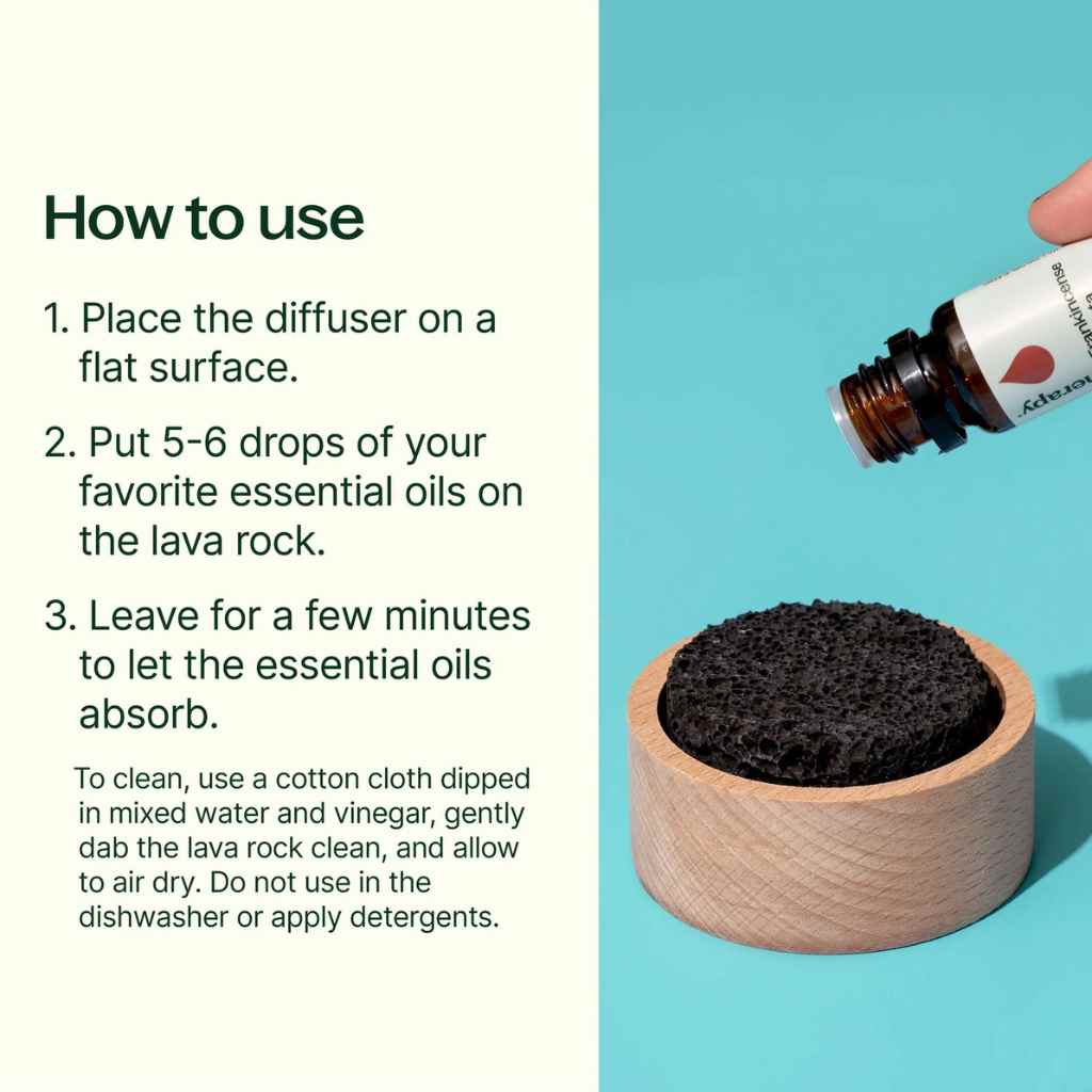 Passive Lava Rock Diffuser