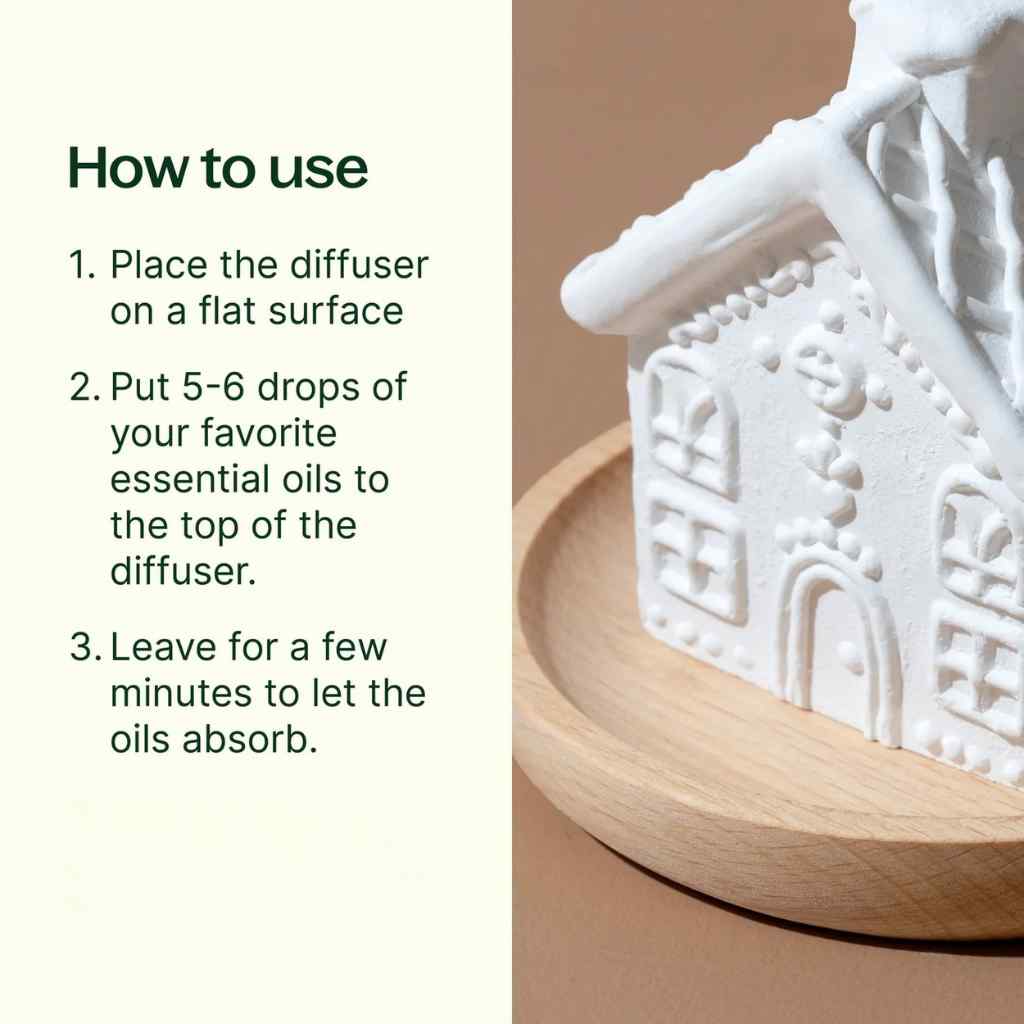 Gingerbread House Passive Diffuser