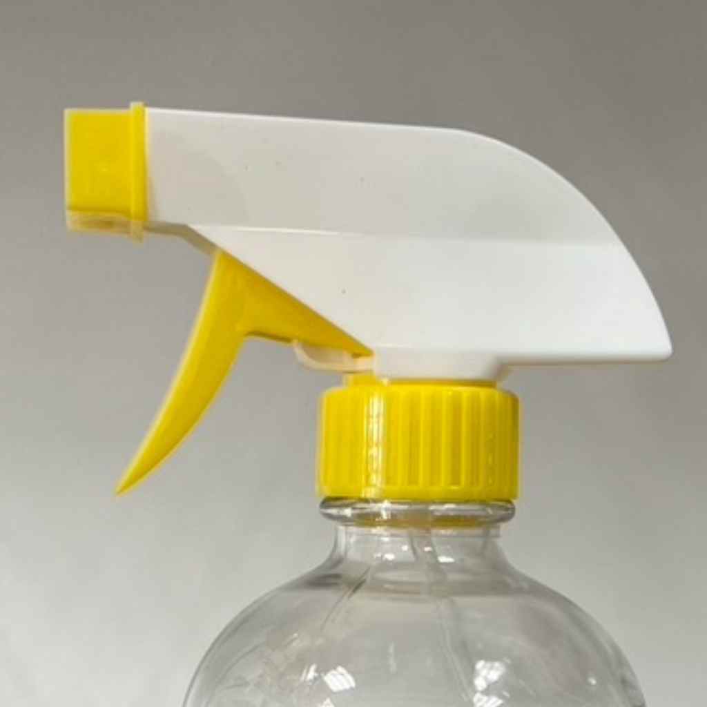 Sprayer Bottle Tops | White &amp; Yellow