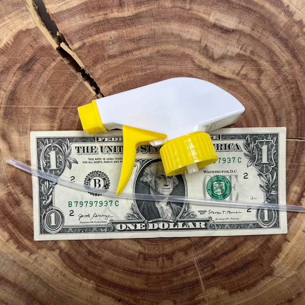 Sprayer Bottle Tops | White &amp; Yellow