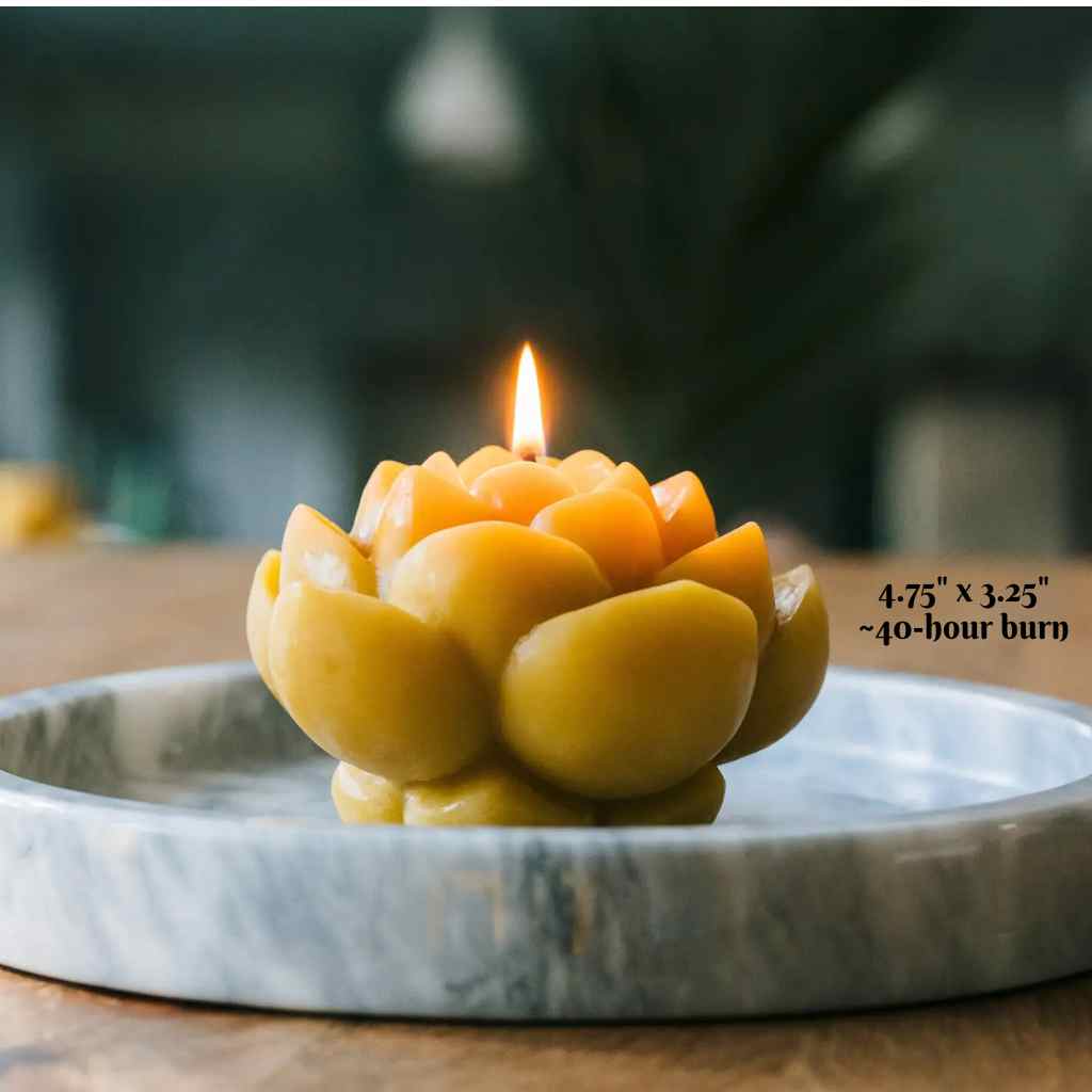 Lotus Candle  | Beeswax