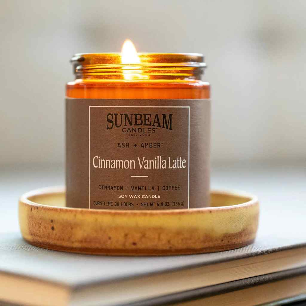 Soy Candle |  Cinnamon Vanilla Latte