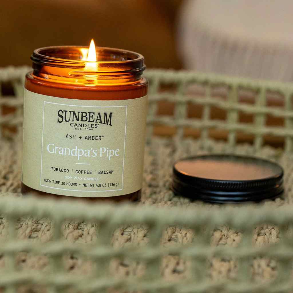 Soy Candle |  Grandpa's Pipe
