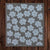 Swedish Dishcloth —Dove Blue Poppies