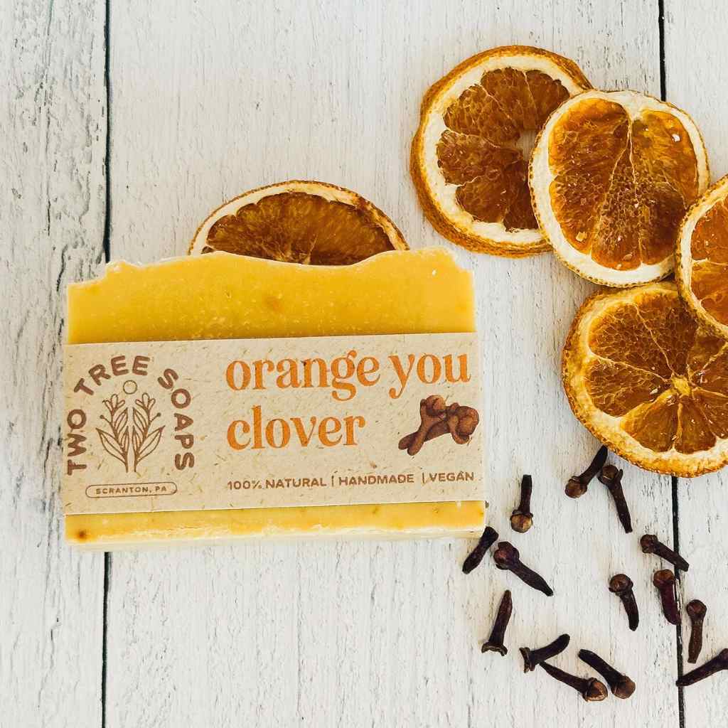 Artisan Soap Bar | Orange You Clover