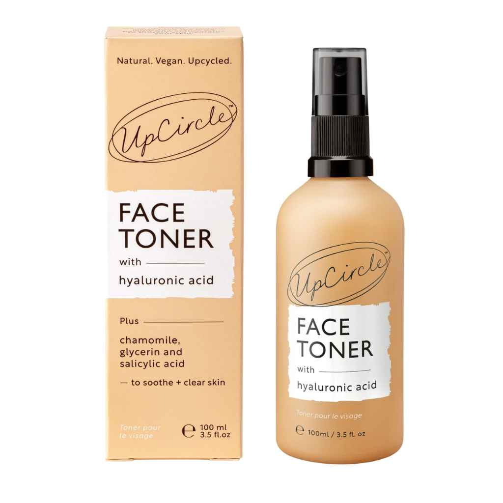 UpCircle Face Toner 3.5 oz bottle and packaging on a white background
