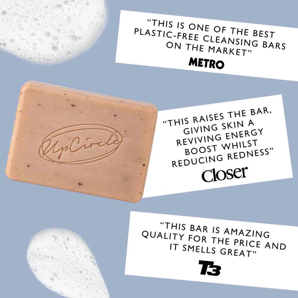 UpCircle Vegan Cleansing Soap Bar | Cinnamon and Ginger