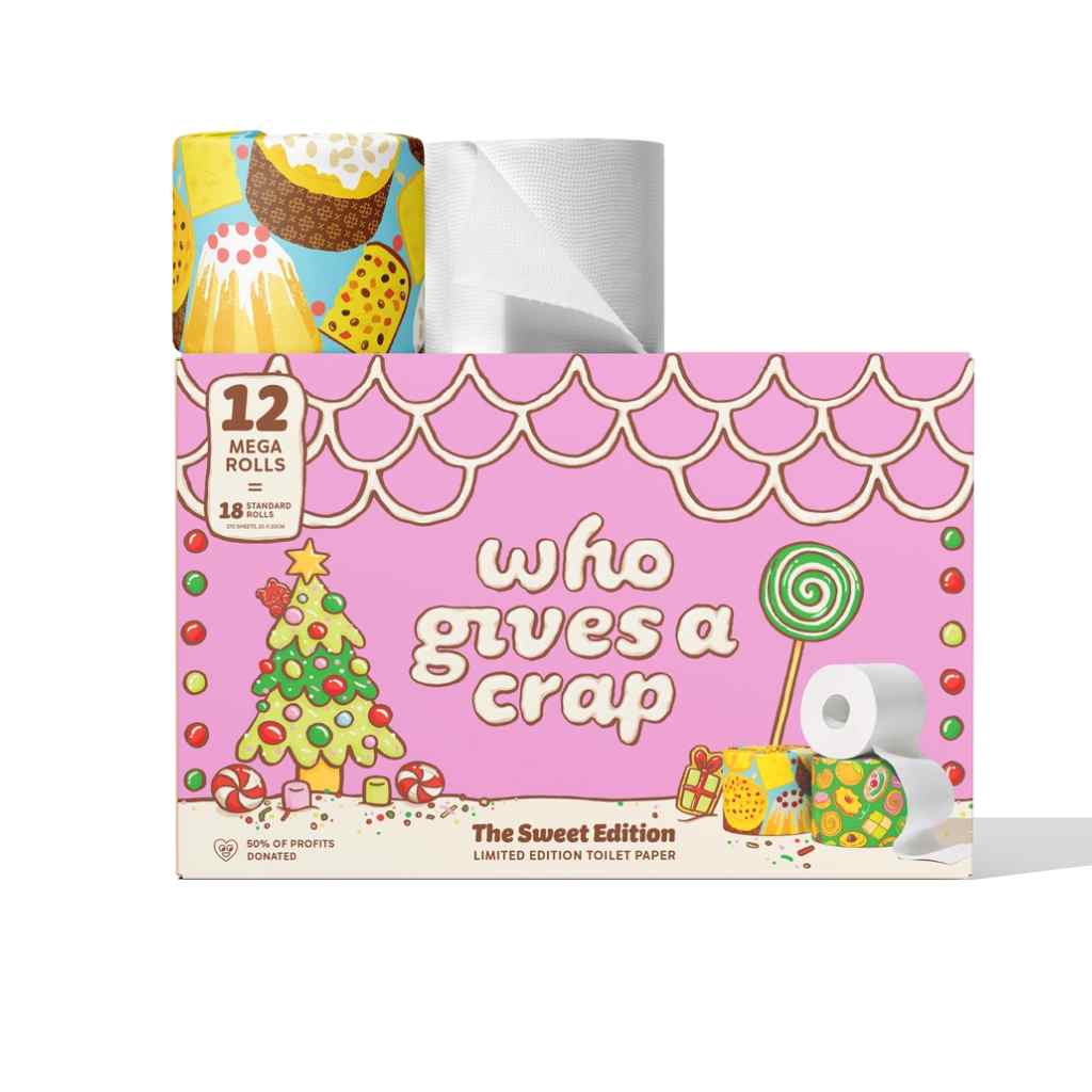 Premium Bamboo Toilet Paper — Holiday Edition