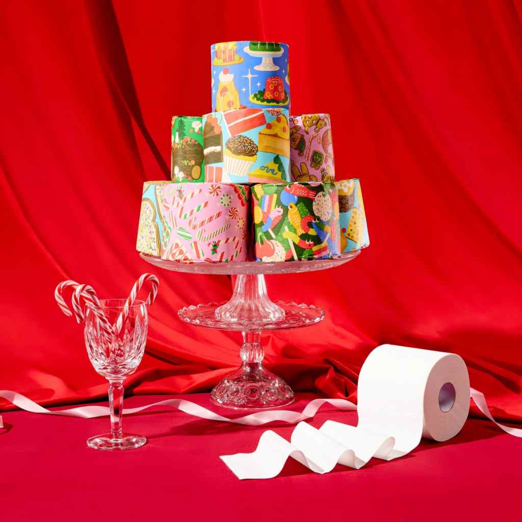 Premium Bamboo Toilet Paper — Holiday Edition