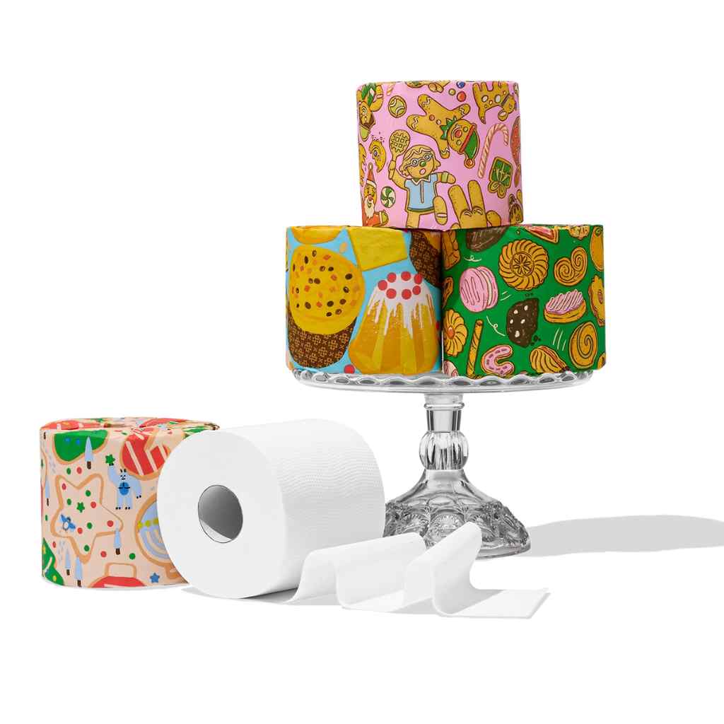 Premium Bamboo Toilet Paper — Holiday Edition