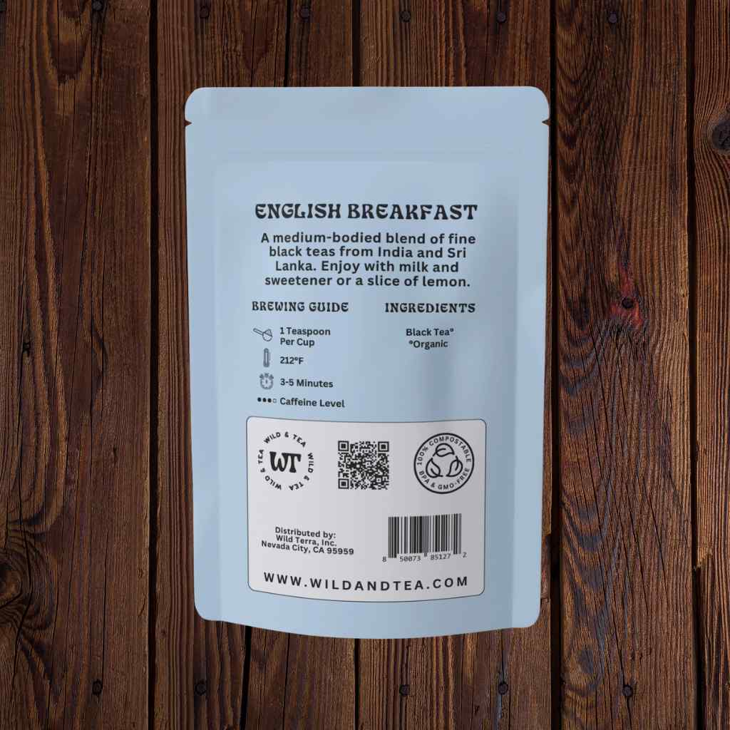 Organic English Breakfast Black Tea | Loose Leaf