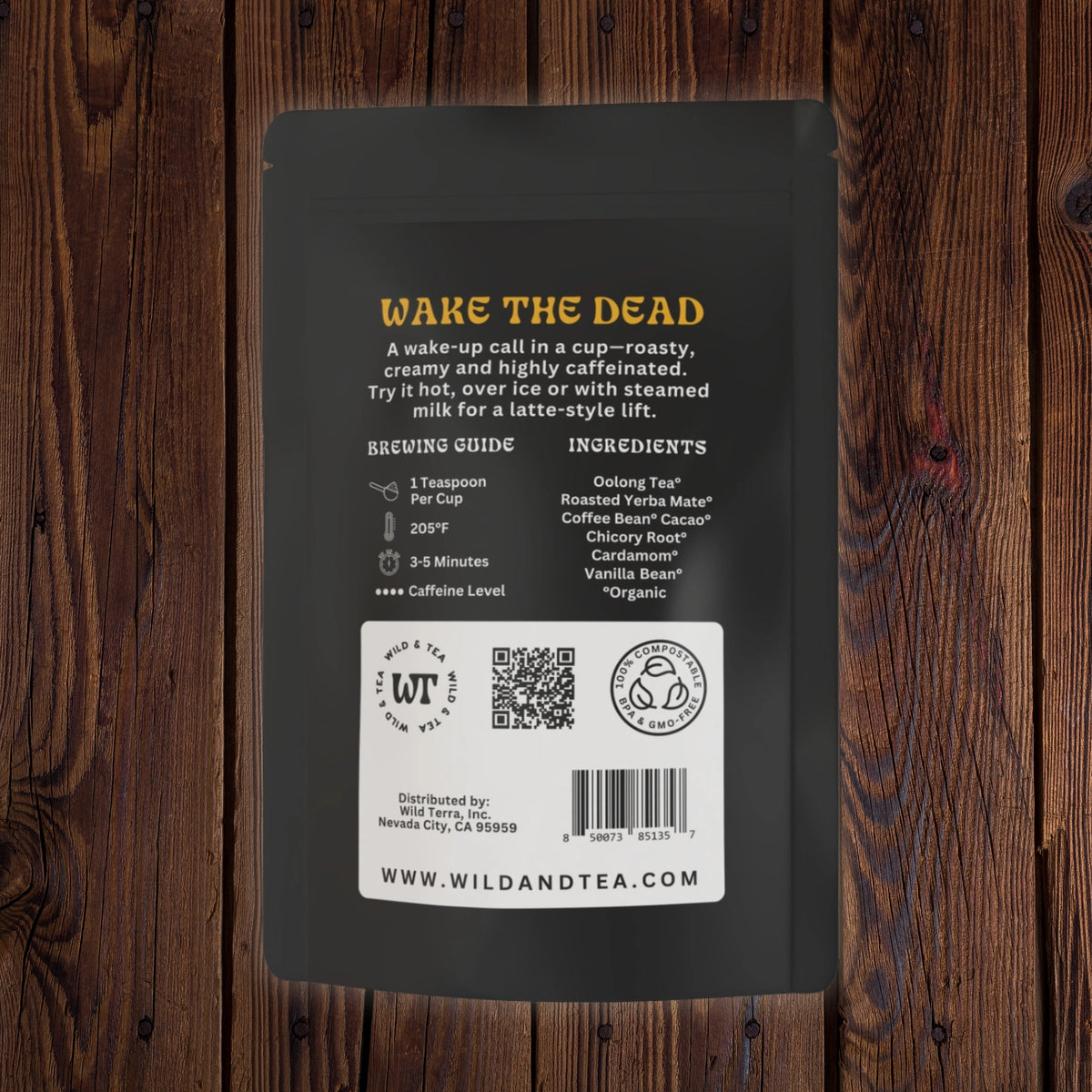 Wake The Dead Tea | Organic Loose Leaf